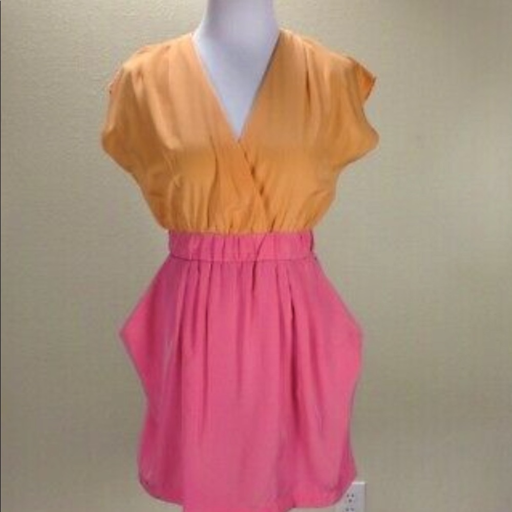 Ali & Kris Capped Sleeve Mini Dress